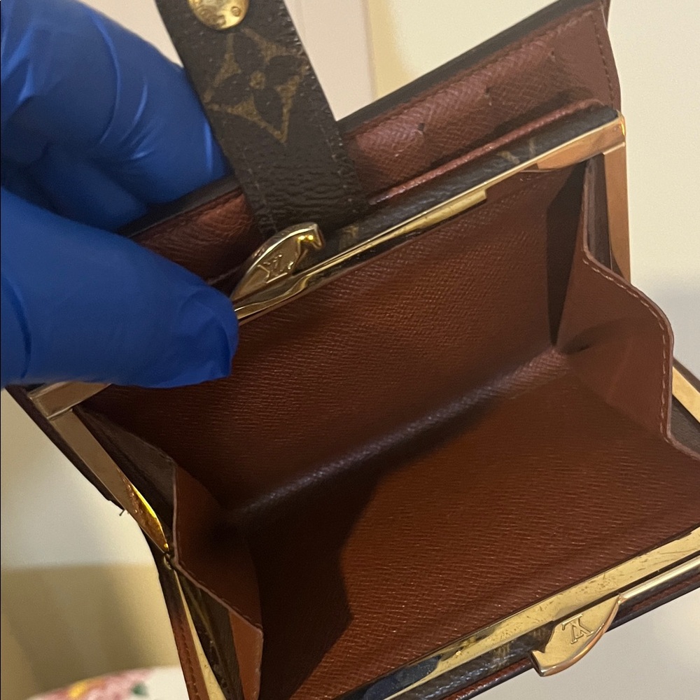 Louis Vuitton Dark Brown Monogram Card Holder - Picture 6 of 7